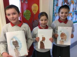 P6 Research and draw Birds of Prey 