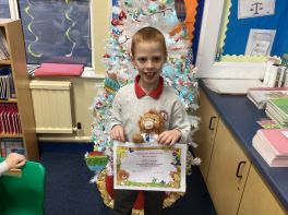Finlay is our courageous lion in P4