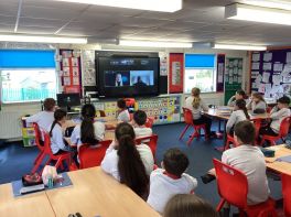 P7 attend exciting zoom Cyber Security\' event!