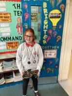 Orlaith swimming success