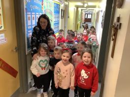 Christmas Dinner at Holy Family