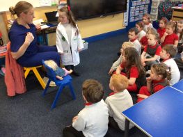 Laoise’s Mum visits Primary 1