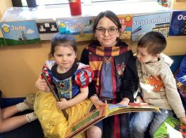 World Book Day reading buddies