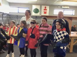 P7 attended HRI Racing Juniors Education Day at Downpatrick Racecourse