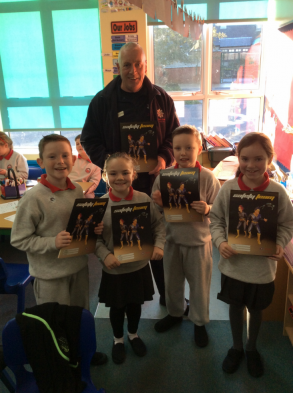 Primary 5 visit from the Fireservice